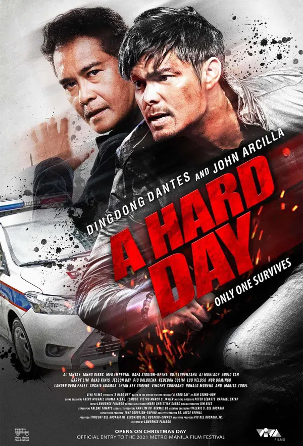 Poster phim A Hard Day trên PhimMoi