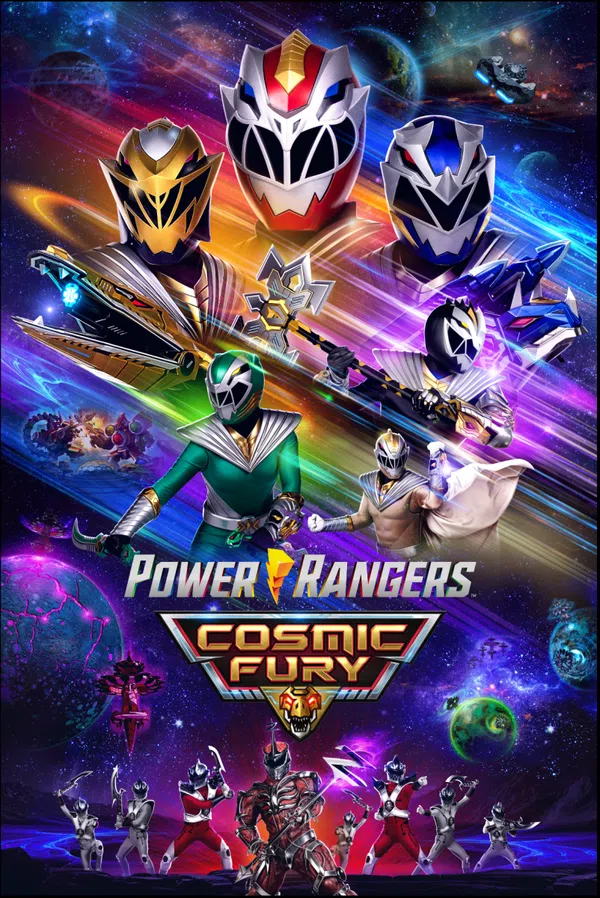 Poster phim Power Rangers: Vũ Trụ Cuồng Nộ: Phần 1 trên PhimMoi